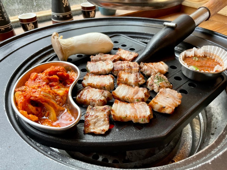 부산 고기 로산가옥 분위기 좋은 온천천 맛집