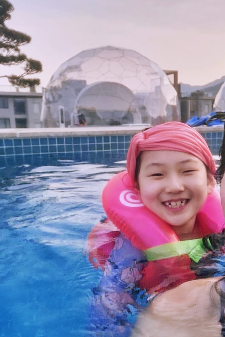  파라스파라 서울 자쿠지 수영장 인피니티풀 대자연의 정기를 받다