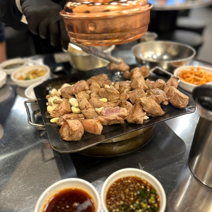  평화 김해 뒷고기 잠실 석촌호수점 리뷰