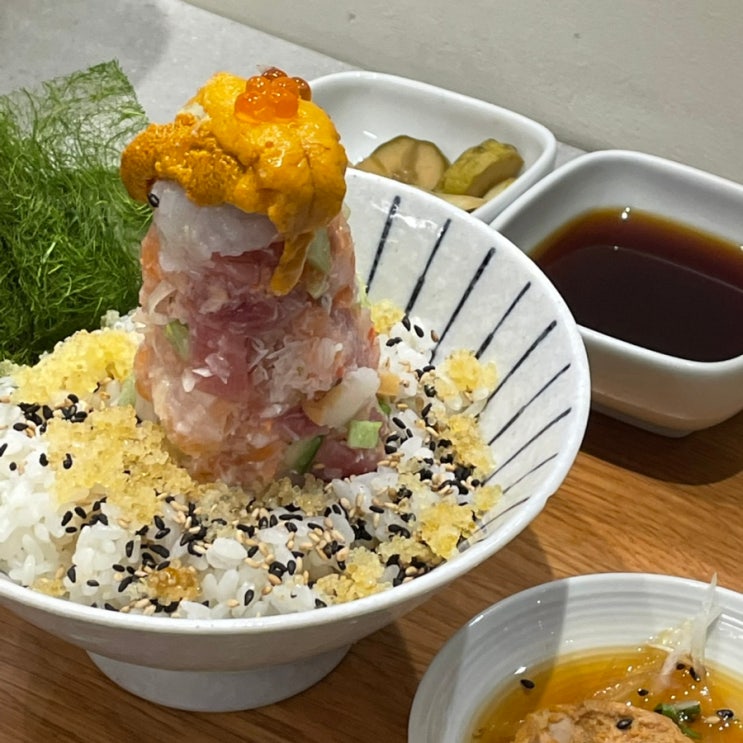  [서울숲] 감각적인 비주얼의 카이센동 맛집 | 미쁘동 서울숲