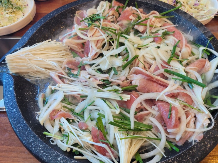  진주 정촌 오리요리전문점 화개마을, 오리불고기 맛집