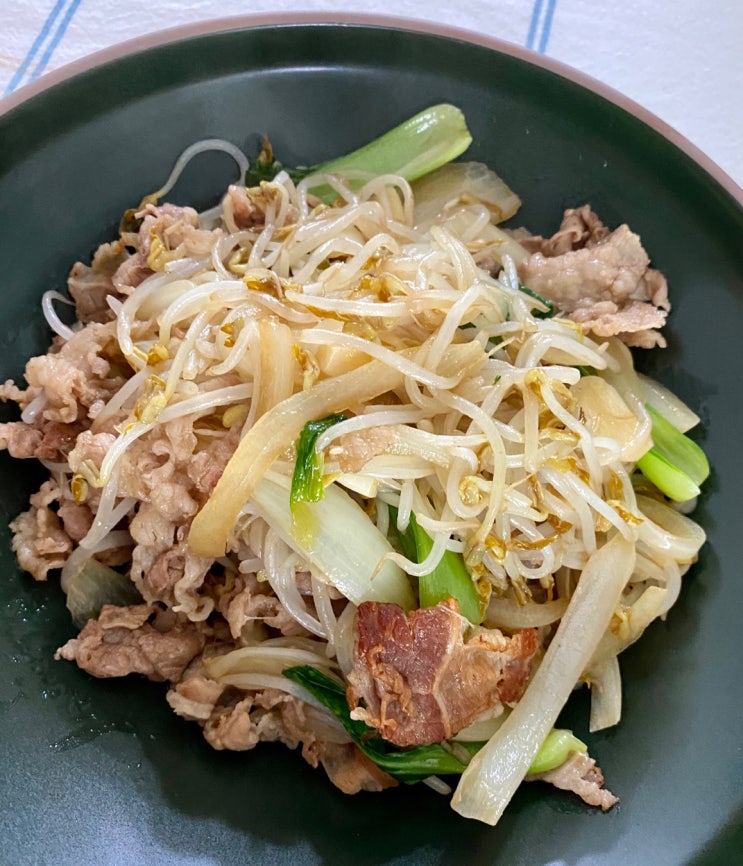  SSG 이마트 밀키트, 마이셰프 BIG 우삼겹 숙주볶음