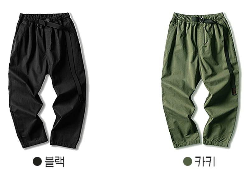 [크롭 팬츠]키 작은 남자 바지 배기바지 배정남 패션! 항아리 바지 (feat;이수근) 무지 세미와....