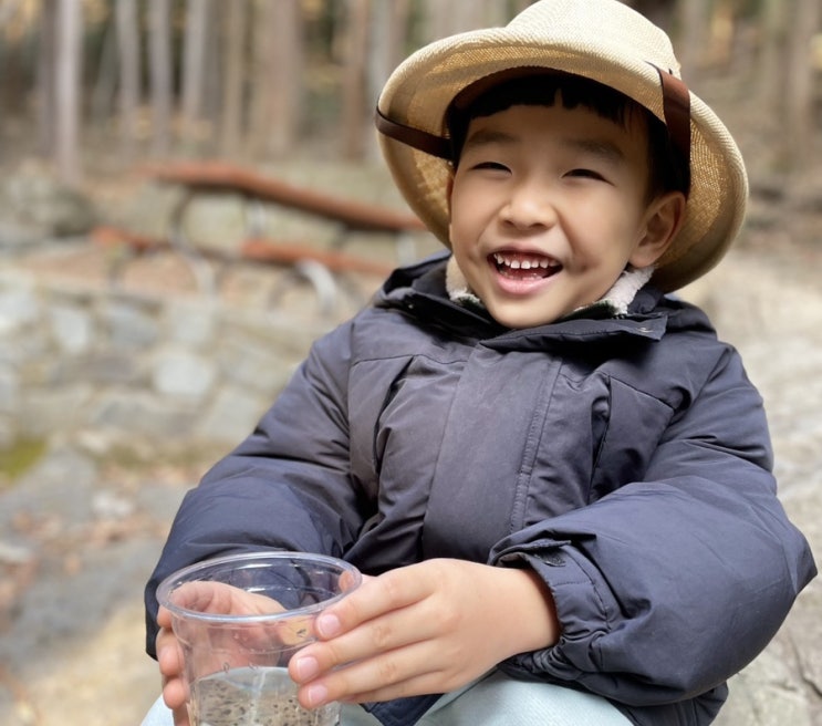  숲에서 크는 아이- 부산 아이랑 개구리알 관찰하기