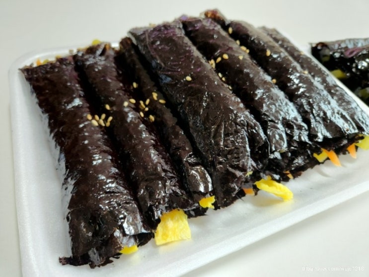  서산 읍내동 꼬마김밥 감칠맛이 끝내주는 햇살머믄꼬마김밥