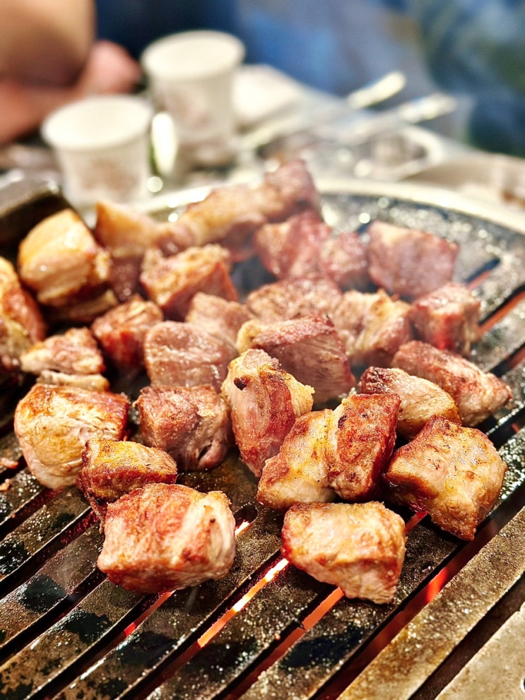  영등포 맛집 12인분 먹도록 멈출 수 없었던 고기집 연탄시대