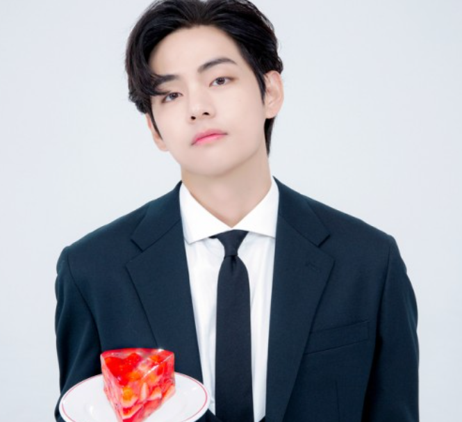 뷔 ‘새 학기 옆자리 앉고 싶은 남돌’ 1위 뷔 ‘새 학기 옆자리 앉고 싶은 남돌’ 1위
