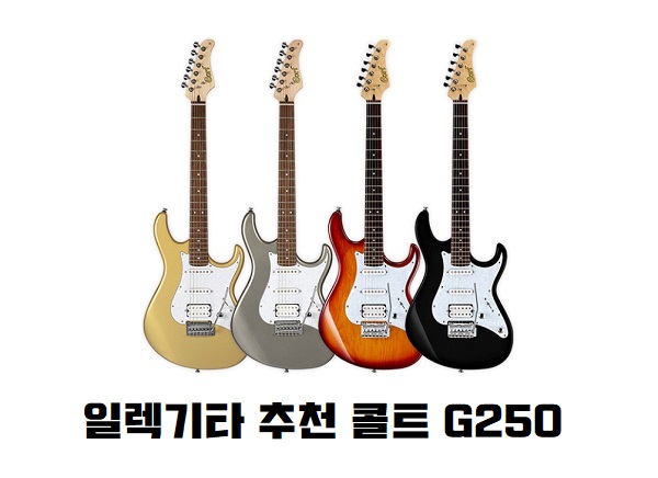 일렉기타 입문 입문용 일렉기타 추천 콜트 G250 앰프 CM15G 전기기타 전자기타