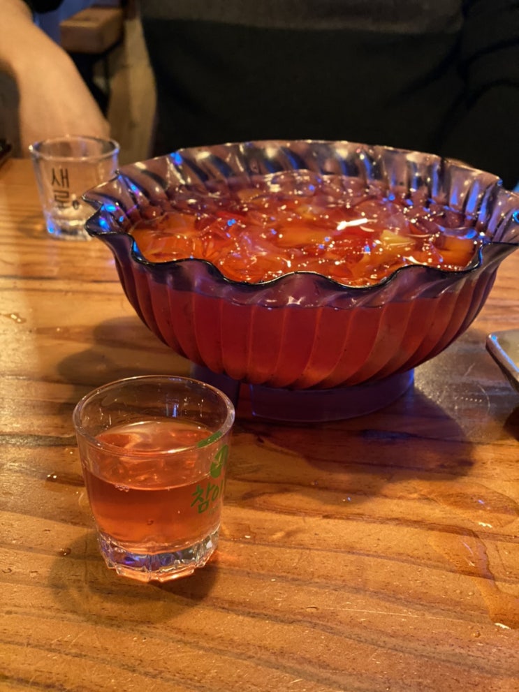 유레카! 너무 맛있는 과일 칵테일 쉽게 만드는 방법 <주안역 역전 할머니 맥주> 유레카! 너무 맛있는 과일 칵테일 쉽게 만드는 방법 <주안역 역전 할머니 맥주>