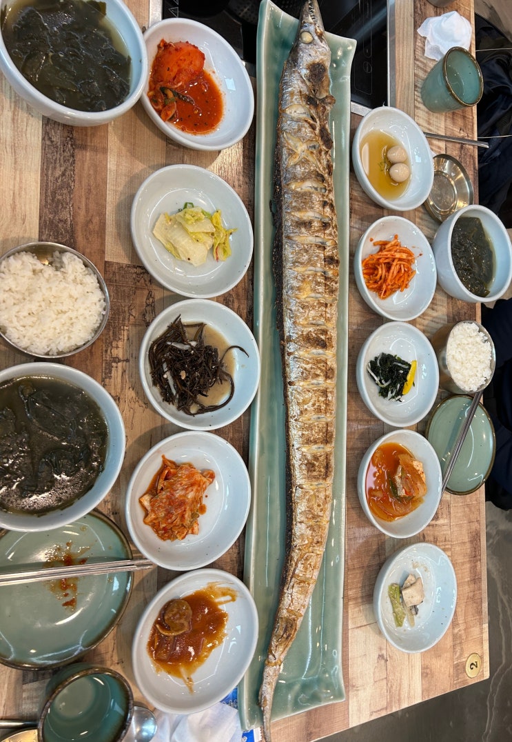  제주 충민정 통갈치구이