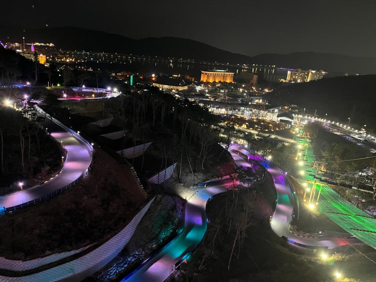  [경주 여행] 경주루지월드 | 아름다운 야경과 짜릿한 액티비티를 한 번에! (경주 보문단지 근처 놀거리 / 경주우정여행 / 경주커플여행 / 경주가족여행 / 경주루지월드 꿀팁)