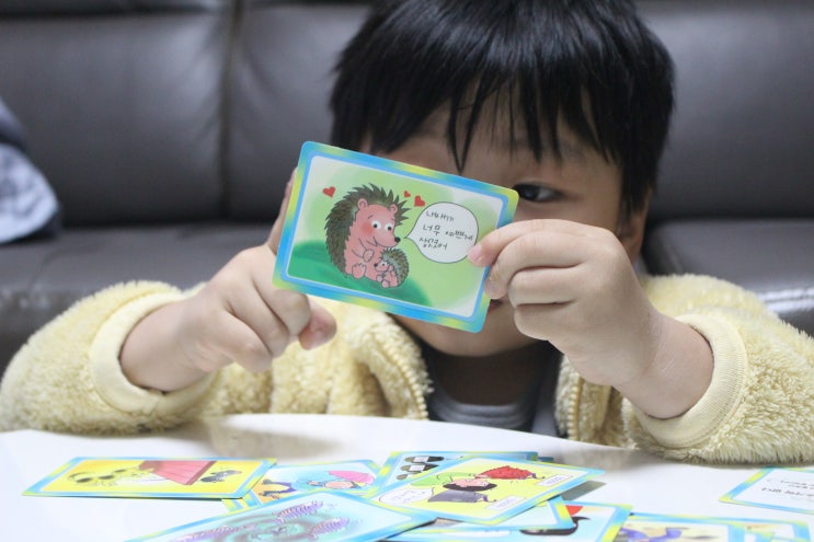 유아 보드게임 메모리교육 속담카드
