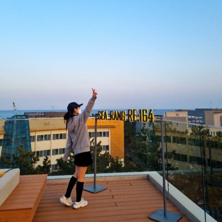  부산 기장 카페 신상핫플 추천 오션뷰 대형 베이커리카페 시랑리164 브레댄코