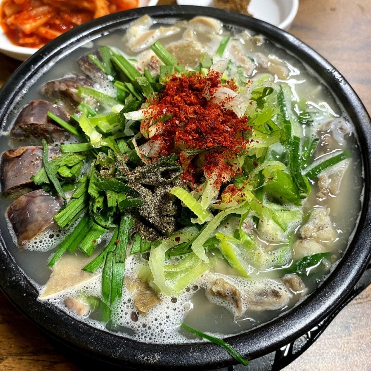  울산 동구 밥집 아침식사 가능한 옛날돼지국밥!