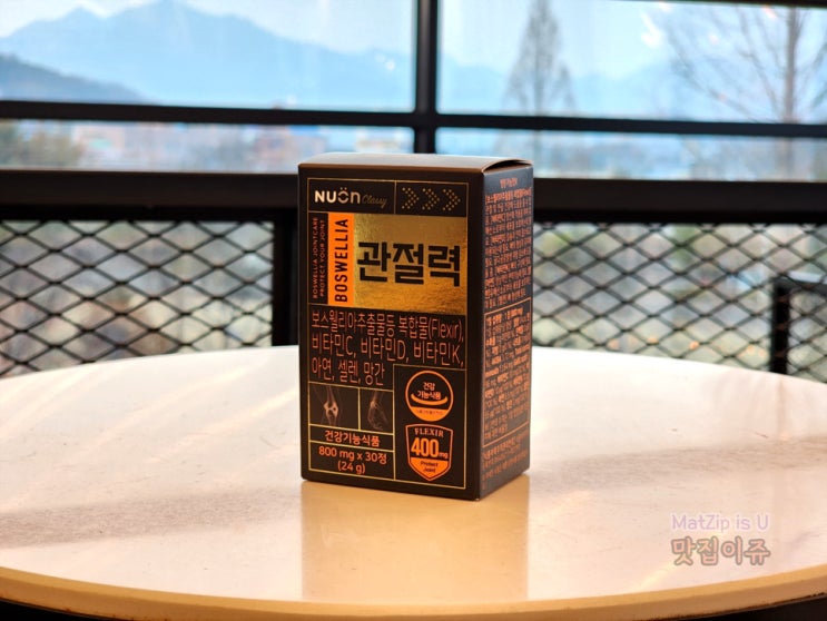  관절건강에 좋은 영양제 추천 보스웰리아 관절력