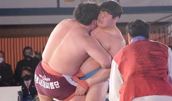 어디 <b>김민재</b> 오정민 대결 결과 2023 설날장사<b>씨름</b>대회 촬영지... 