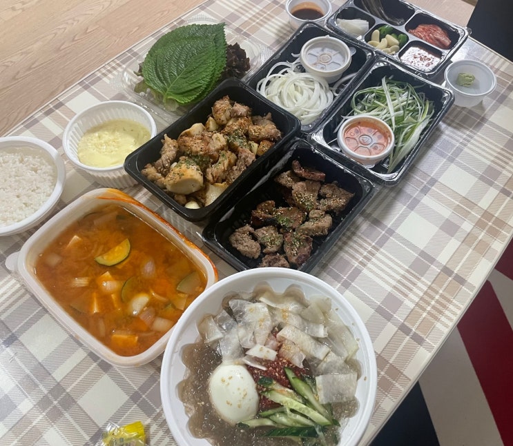  정관 맛집 밥집/정관 삼겹살맛집 '바른식당 수제갈비&꽃삼겹살 정관점'/정관 배달의민족 추천맛집