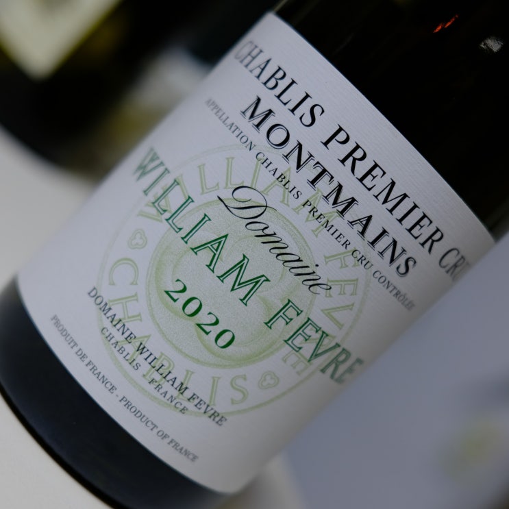  윌리엄 페브르, 샤블리 프리미에 크뤼 몽멩 2020(William Fevre - Chablis Premier Cru Montmains 2020)