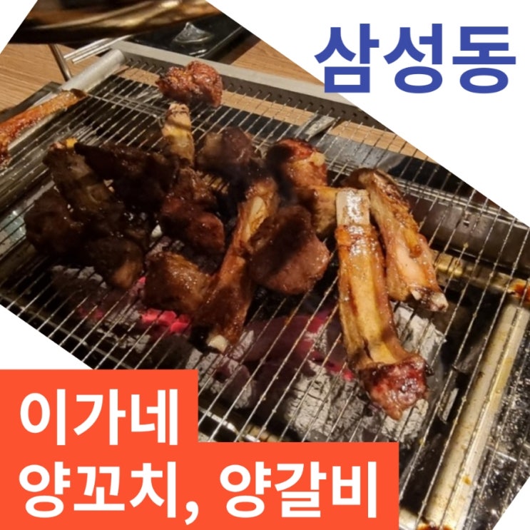 이가네 양꼬치 양갈비, 삼성동 맛집 소개 이가네 양꼬치 양갈비, 삼성동 맛집 소개
