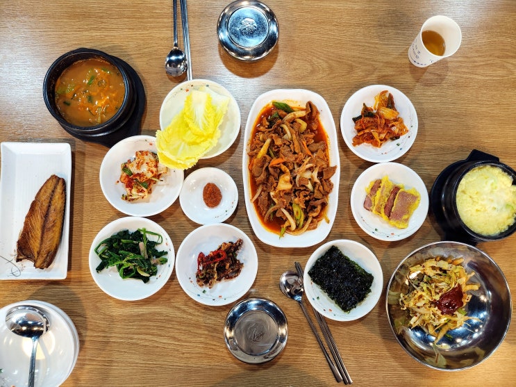  [경북경산] 하양 숨은 맛집 가야청국장 따뜻한 정식 한상