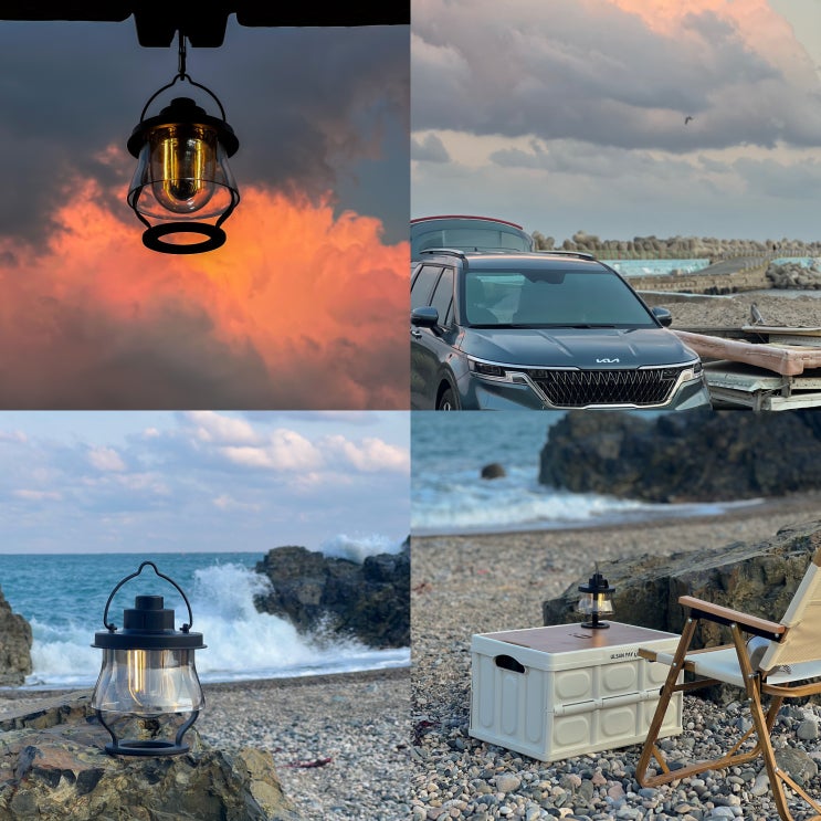  울산 차박 필수템 충전식 브리츠 LED 감성 차박 캠핑랜턴 LT100R