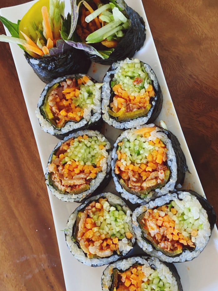  서진이네 제육 김밥 간단하고 맛있어요!! 제육양념 레시피로 제육볶음까지 만들어봐요.