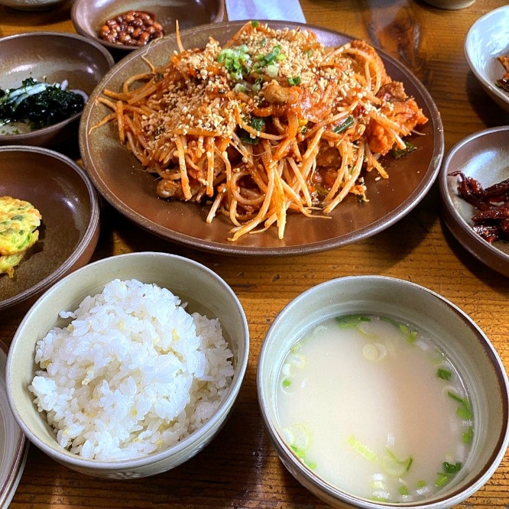  양산 통도사 맛집 황태요리 고수 진부령황태구이!