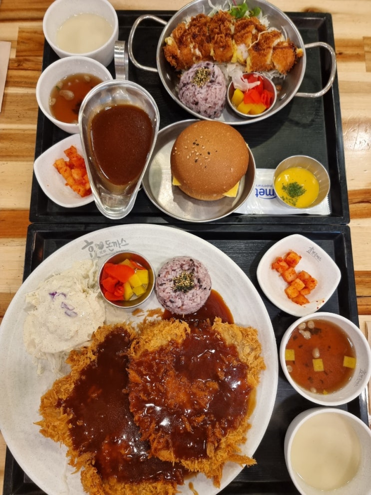  장유율하맛집 "효돈까스" 돈까스맛집 패밀리레스토랑 가족외식 추천
