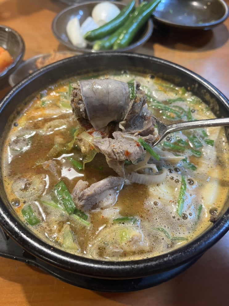  북창동 맛집 "농민 백암순대"