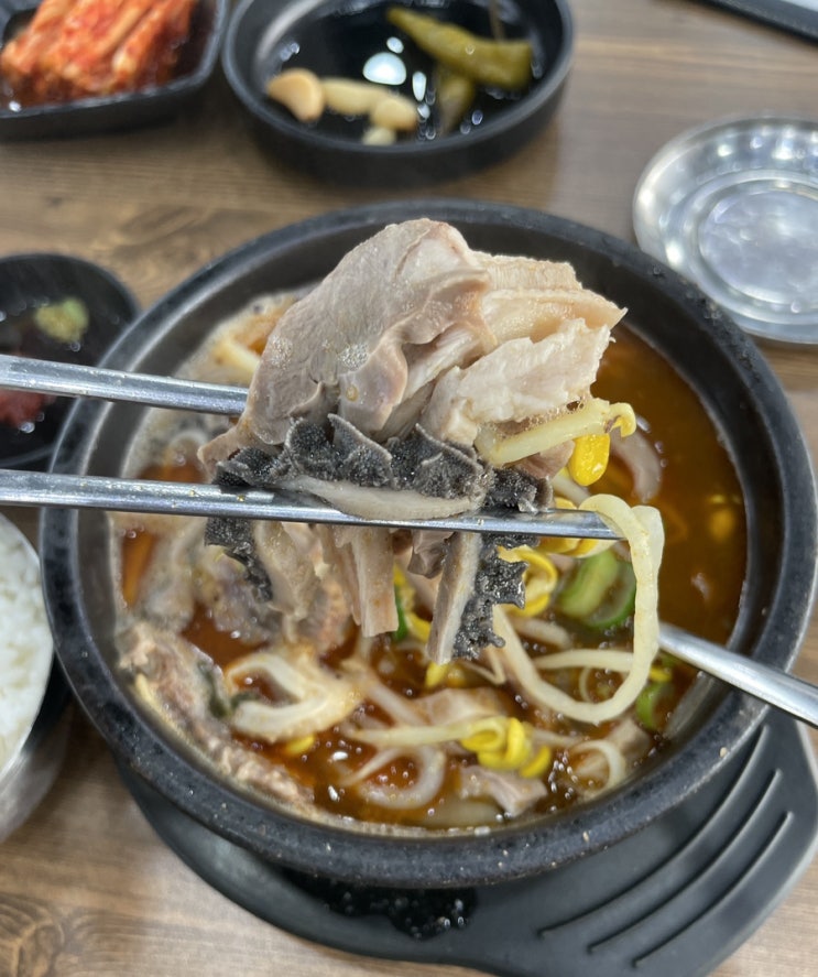 김포 나인식 양평해장국에서 해내탕으로 해장 한그릇