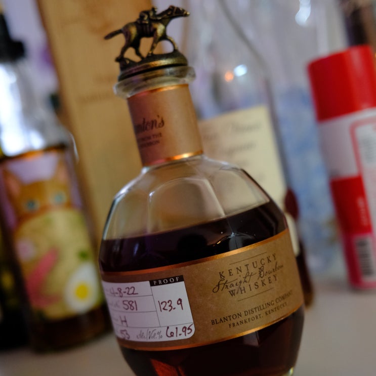  블랑톤, 스트레이트 프롬 더 배럴 No. 581(Blanton's - Straight From The Barrel, SFTB No. 581)