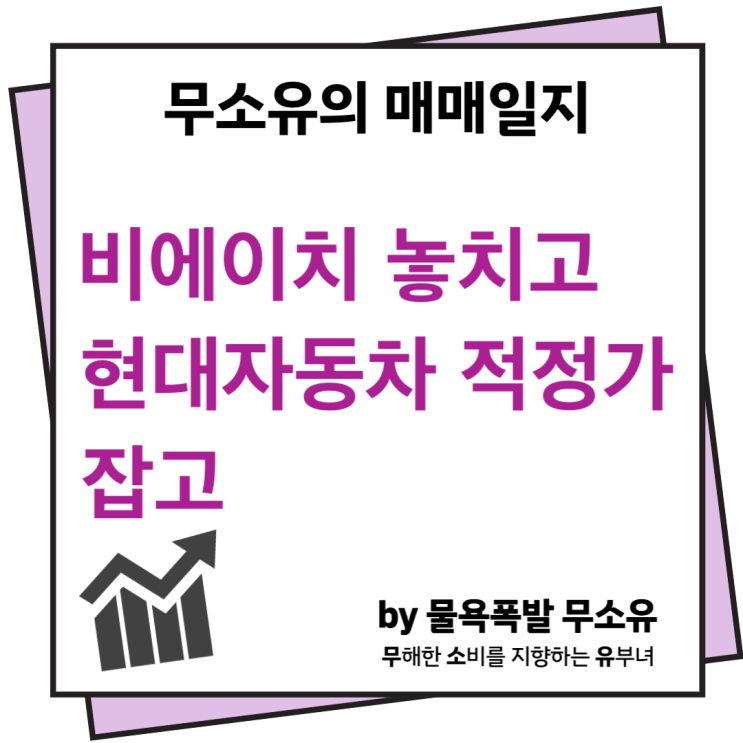 비에이치 놓치고 현대자동차 잡았습니다 비에이치 놓치고 현대자동차 잡았습니다