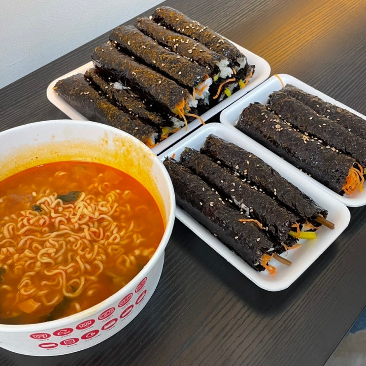  송도 맛집 순희네 꼬마김밥 센트럴파크점