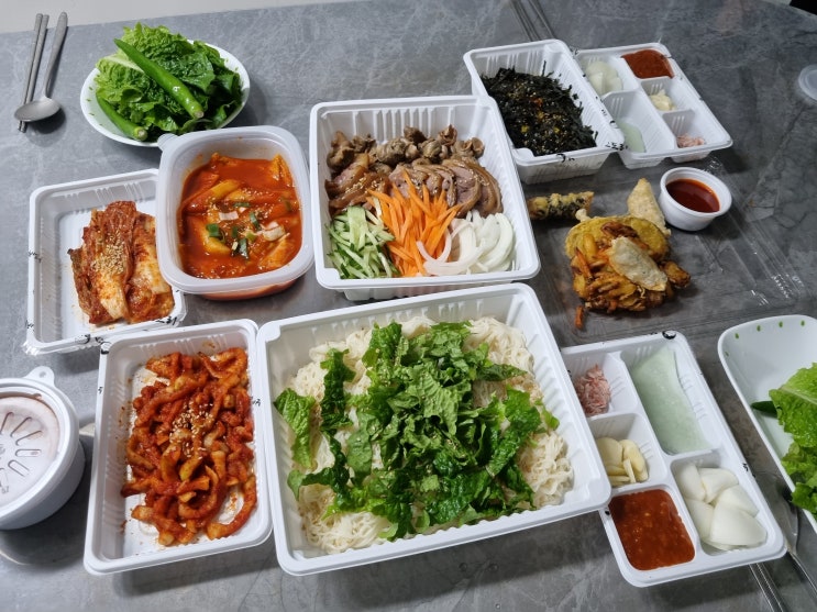  여수 족발 포장 전문 모도리보쌈족발 리뷰!!