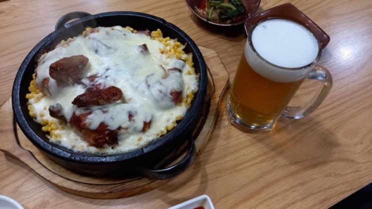  부평구청/굴포천역맛집 계림원 누룽지통닭구이 참나무장작통닭