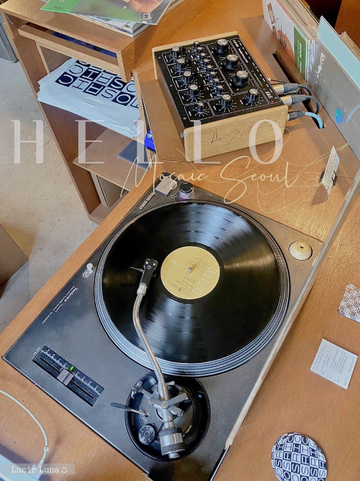 바이닐 LP 가게 모자이크 서울 /신당동 음반 레코드샵 바이닐 LP 가게 모자이크 서울 /신당동 음반 레코드샵