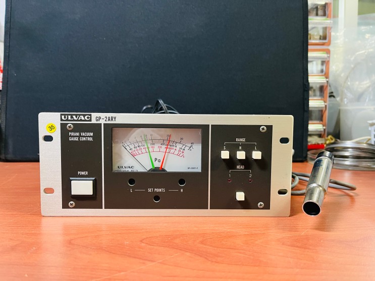 ULVAC Pirani Vacuum Gauge Controll GP-2ARY(WP-02 Sensor 포함)