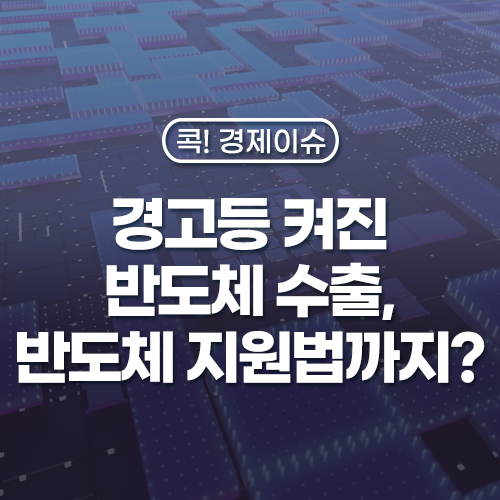 반도체 수출 경고등 켜진 한국, 여기에 美 반도체 <b>지원법</b>까지?... 