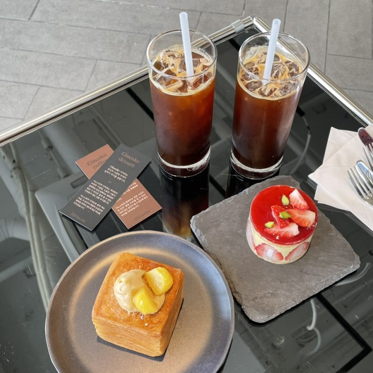  송도 카페 기노스코, 센트럴파크 앞 디저트 맛집!
