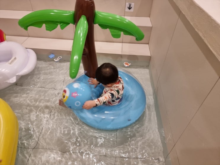 김포 풀앤베베 22개월아기의 키즈카페와 아기수영장 대관 후기(pool&bebe)