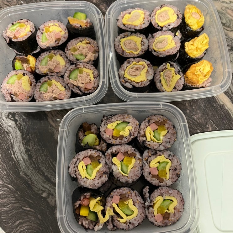  [23.3.5] 김밥 만들어 선물하기