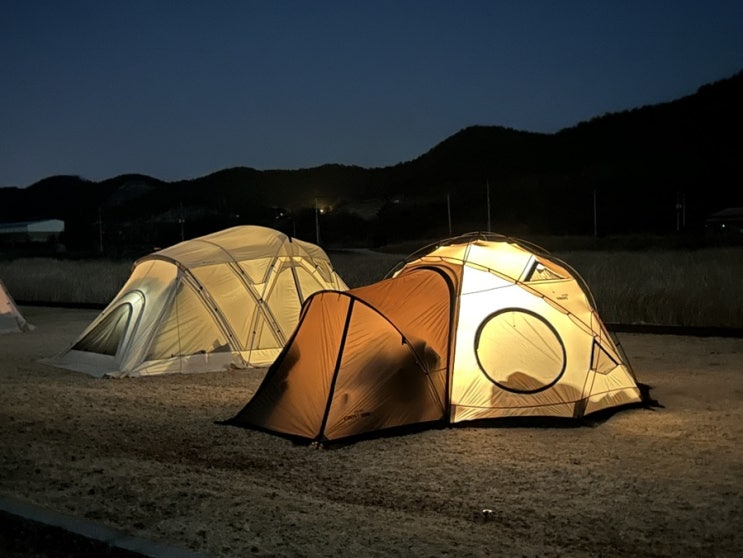  대구경산근교노지 영천임고강변캠핑장