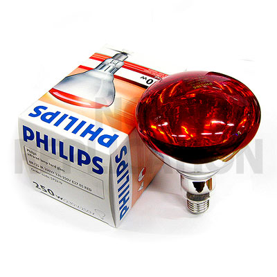 필립스 적외선램프 의료용 R125 250W PHILIPS