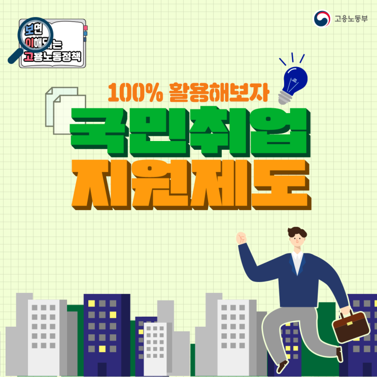  국민취업지원제도 지원대상이라면 취업지원서비스와 구직촉진수당 함께 받으세요