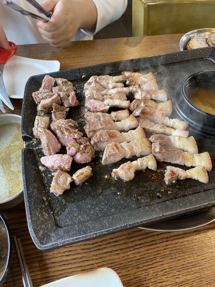  [광고 X] 제주도 흑돼지 무한리필 집 "중문흑돼지천국" 솔직 리뷰!!