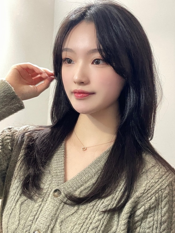  레이어드컷 사이드뱅 합정 홍대 상수 미용실 카이정헤어 마포합정역점 디자이너 이로운