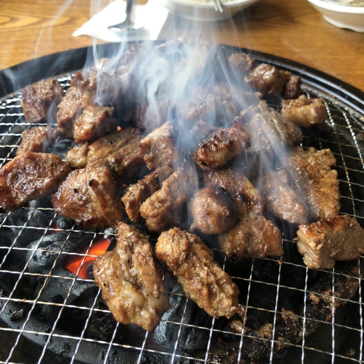 인천 스퀘어원 맛집 청량산마포갈비 돼지갈비정식 존맛탱