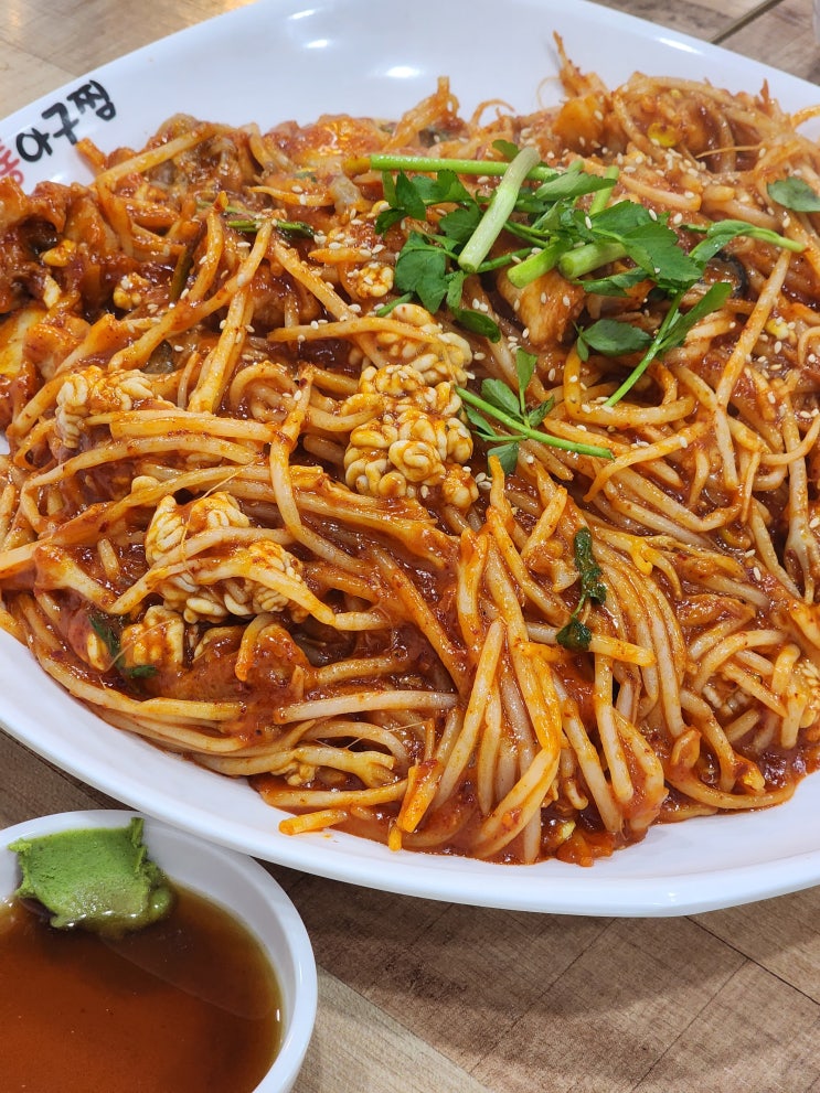  [성복 맛집] 한결 통아구찜 | 빨간국물에 해물 조합은 말해, 뭐해!