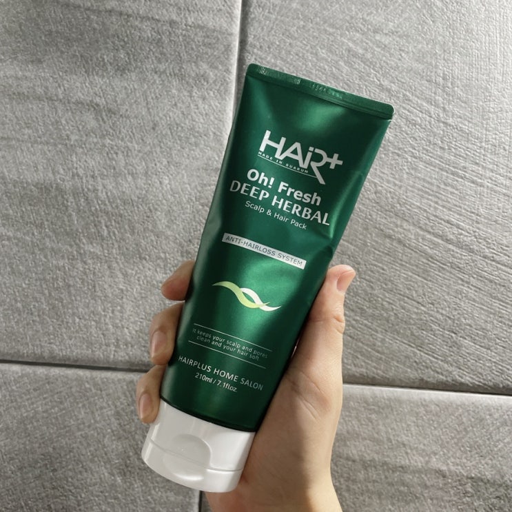 헤어플러스 오프레시 딥 허벌 헤어 탈모 두피팩 사용 후기 헤어플러스 오프레시 딥 허벌 헤어 탈모 두피팩 사용 후기