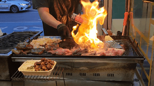  [치즈와눈맞은돼지] 경주 야시장 맛집
